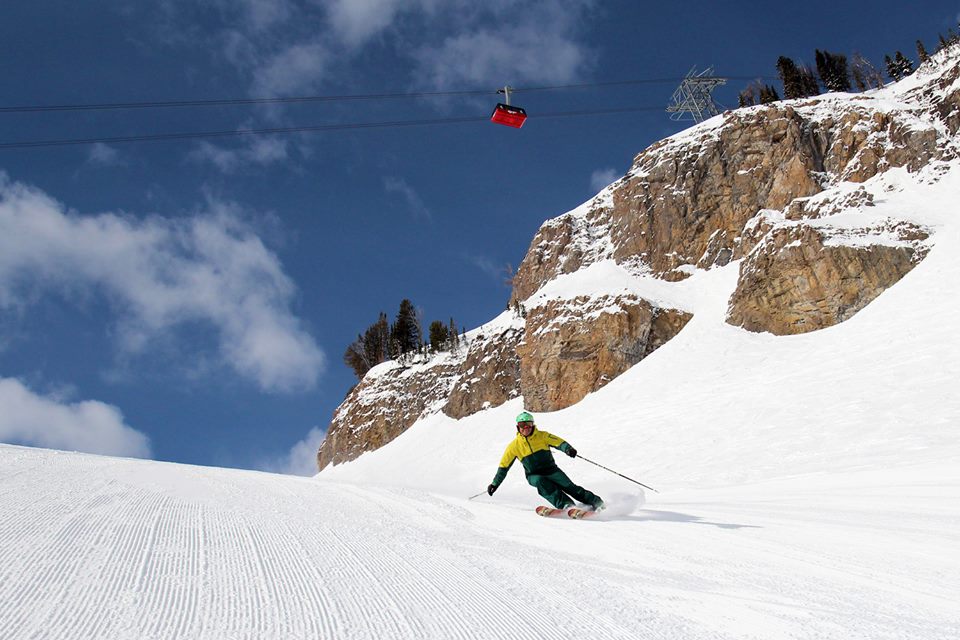 down the chute